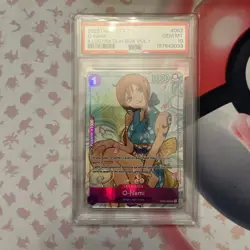 2025 ONE PIECE PROMOS ILLUSTRATION BOX VOL.1 #062 O-NAMI PSA 10 - Image 1