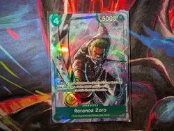 Roronoa Zoro OP13-037 Premium Card Collection Best Selection Vol 6 One Piece ENG - Image 1