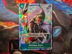 Roronoa Zoro OP13-037 Premium Card Collection Best Selection Vol 6 One Piece ENG - Image 2