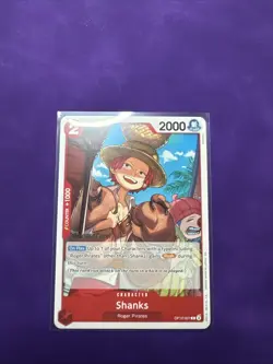 Shanks (007) OP12-007 Legacy of the Master Release Event Stamped Card One Piece - Image 1