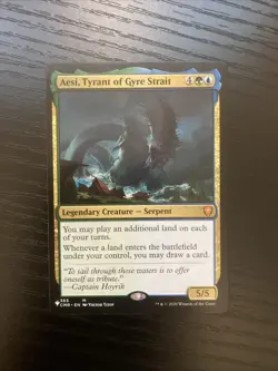 Aesi, Tyrant of Gyre Strait 365 CMR The List Reprints Mythic Magic The Gathering - Image 1