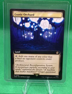 Exotic Orchard (Extended Art) - Universes Beyond: Doctor Who MTG Trading Card - Image 1