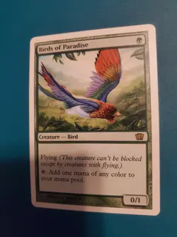 1x Birds of Paradise LP 8th Edition MTG - Image 1