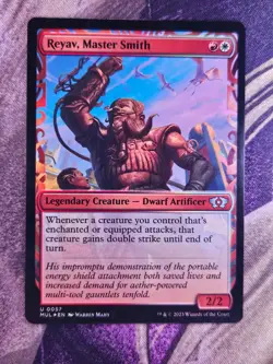 Reyav, Master Smith 57 March of the Machine: Multiverse Legends MtG Foil LP - Image 1