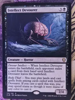 Intellect Devourer 132: Battle for Baldur's Gate Magic: The Gathering Foil NM - Image 1