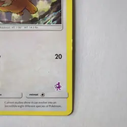 Pokemon Eevee 49/68 SM Hidden Fates Mewtwo Stamped Battle Academy Deck Exclusive - Image 3