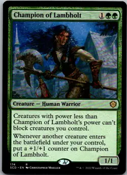 Champion of Lambholt R Starter Commander Decks 174 NM - Image 1