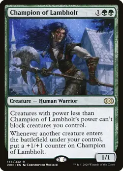 Champion of Lambholt X1-NM/M- Double Masters - Image 1