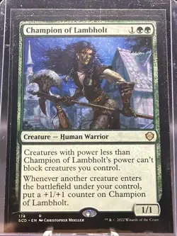 Champion of Lambholt 174 Starter Commander Decks Regular Magic The Gathering - Image 2