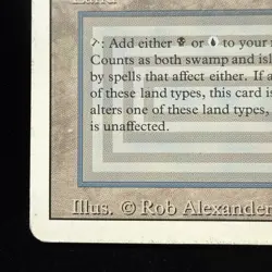 MTG Underground Sea Revised LP- Dual Land #2 - Image 4