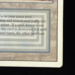 MTG Underground Sea Revised LP- Dual Land #2 - Image 5