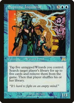 Supreme Inquisitor 1x MtG Onslaught ONS SP/NM - Image 1