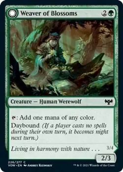 NM - Weaver of Blossoms [VOW - 226] Innistrad: Crimson Vow - Image 1