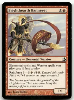 Brighthearth Banneret #88 (LP) Morningtide MOR Magic MTG - Image 1