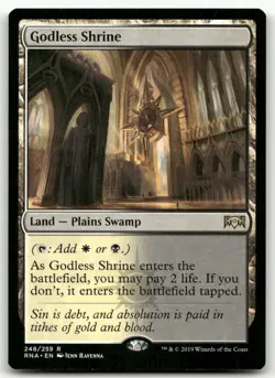 Godless Shrine #248 (NM) Ravnica Allegiance RNA Magic MTG - Image 1