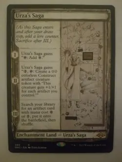 MTG Urza's Saga Modern Horizons 2 380 Showcase Sketch Art - Image 1