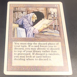 Wizards of the Coast Library of Leng MTG Unlimited Colorless Artifact Rare ENG 1 - Image 1