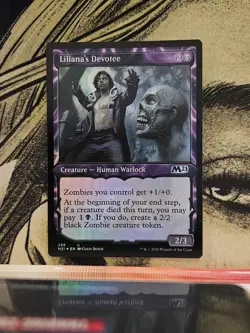 Liliana's Devotee (Showcase) 298 Core Set 2021 Magic: The Gathering Foil NM - Image 1