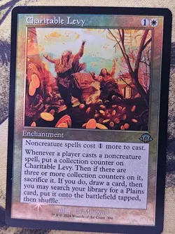 Charitable Levy (Retro Frame) 390 Modern Horizons 3 Magic: The Gathering Foil NM - Image 1