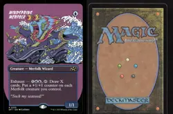 Mindspring Merfolk (Borderless) 335 Aetherdrift NM/M MTG - Image 3