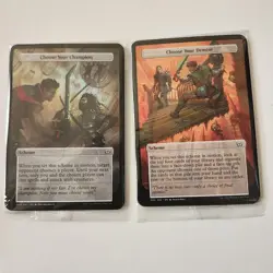Magic The Gathering Oversized Cards 2 Packs of 10 Cards Sealed - Image 1