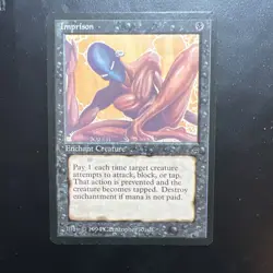 MTG Legends Banned -Imprison- Beautiful M/NM 1994 - Image 3