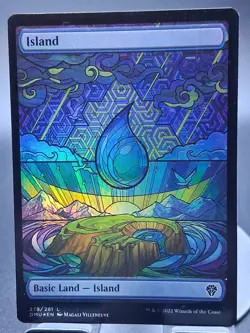 Island (Showcase) Foil L Dominaria United 278 NM - Image 1
