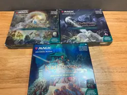 Magic The Gathering Lord Of The Rings Tales Middle-Earth Scene Box SET OF 3 New - Image 1