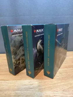 Magic The Gathering Lord Of The Rings Tales Middle-Earth Scene Box SET OF 3 New - Image 2