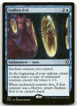 Endless Evil #665 (NM) Baldur's Gate CLB Magic MTG - Image 1