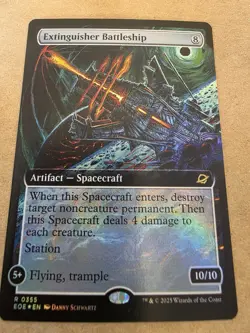 Extinguisher Battleship - Foil (Extended Art) Edge of Eternities - Mtg - Image 1