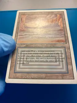 MTG 1x Underground Sea Revised OLD SCHOOL Dual Land Magic the Gathering x1 HP - Image 3