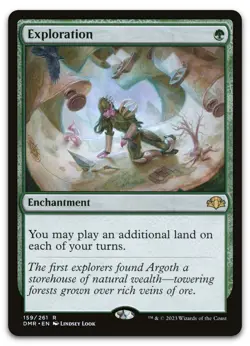 Exploration #159 (NM) Dominaria Remastered DMR Magic MTG - Image 1