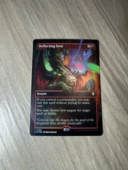 Deflecting Swat Borderless Foil Red Rare 698 Magic The Gathering mtg - Image 1