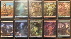 Full Art Land (100) Set - Lorwyn Elclipsed MTG Magic the Gathering - Image 1