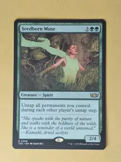 Magic MTG Seedborn Muse Commander: Tarkir: Dragonstorm TDC R #0268 - Image 1