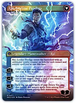 Ral, Monsoon Mage (Borderless) (Textured Foil) Modern Horizons 3 Foil- NM/M - Image 2