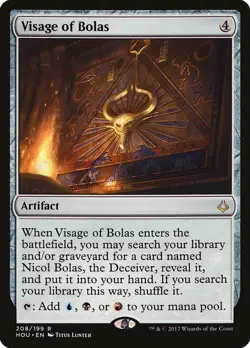 Visage of Bolas [Hour of Devastation] Magic MTG - Image 1