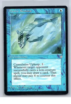 Mystic Remora - Ice Age - MTG - Magic the Gathering LP - Image 1