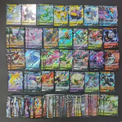 Pokemon TCG RR V Zeraora Luxray Alolan Vulpix Rayquaza Galarian Lot*124 FM - Image 1