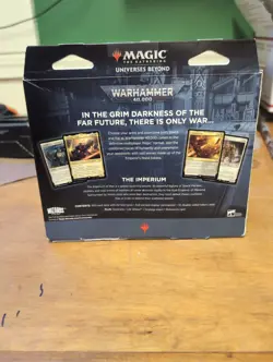 MTG Universes Beyond Warhammer 40K Forces Of The Imperium Commander Deck SEALED - Image 3