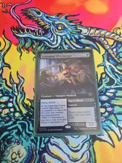 Scheming Silvertongue (Extended Art) Secrets of Strixhaven Foil - Image 1