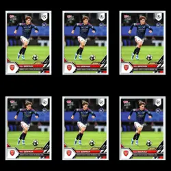 2026 Topps Now Max Dowman #116 Youngest Player UCL RC Lot x6 Card Arsenal - Image 1