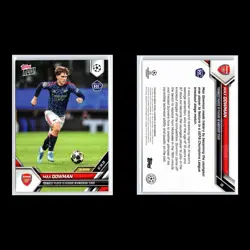 2026 Topps Now Max Dowman #116 Youngest Player UCL RC Lot x6 Card Arsenal - Image 3