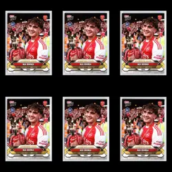 2026 Topps Now Max Dowman #002 RC Rookie Youngest PL Winner Arsenal Lot x6 - Image 1