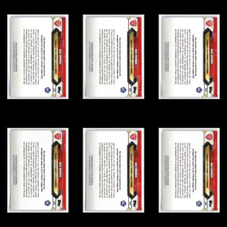 2026 Topps Now Max Dowman #002 RC Rookie Youngest PL Winner Arsenal Lot x6 - Image 2