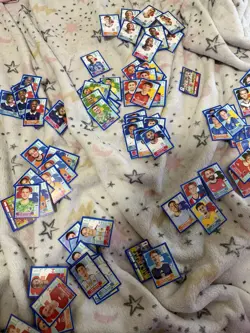 2026 Panini FIFA World Cup BLUE Border HUGE Lot of 500 Stickers!!! - Image 2