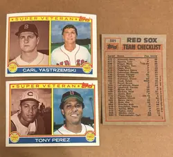 1983 Topps / NM Boston Red Sox COMPLETE TEAM SET with BOGGS (30) Baseball Cards - Image 3