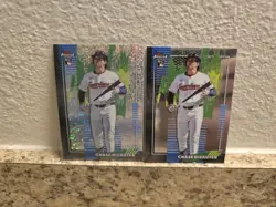 2026 Topps Finest Chase DeLauter Common Mini Diamond & Common RC #35 Guardians - Image 1