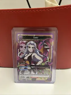 Union Arena Daki Super Rare Alternate Art NM Demon Slayer Ship Same Day - Image 1